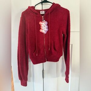 YITTY Red Hooded Sweater